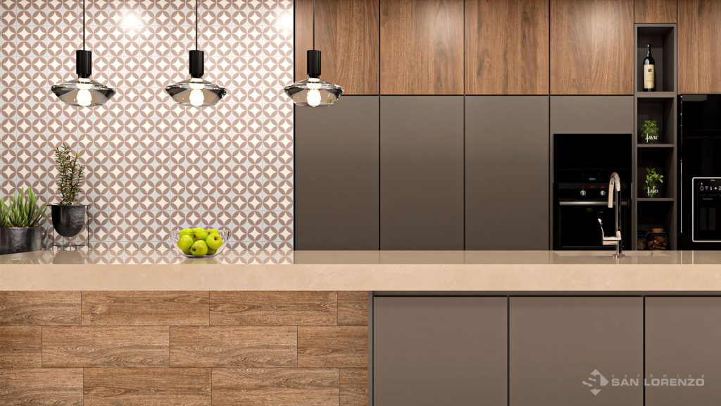 Ceramica San Lorenzo Deco Cardinale Taupe Destacado