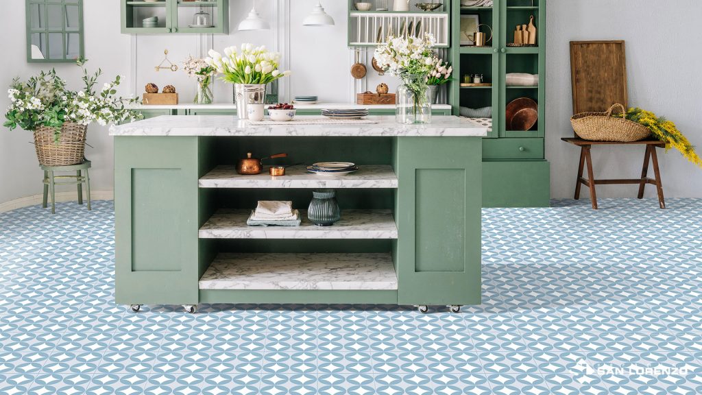 Ceramica San Lorenzo - CARDINALE AZURRO