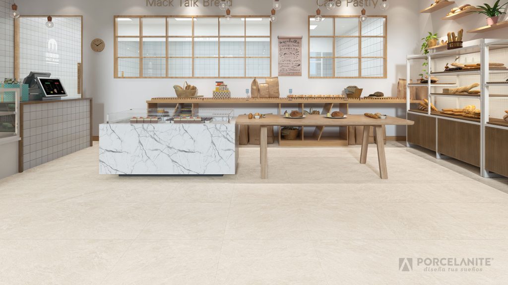Porcelanite - PORCELANATO STONE IVORY - 60x60