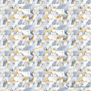 Ceramica San Lorenzo - BRICK SKY GOLD BLUE