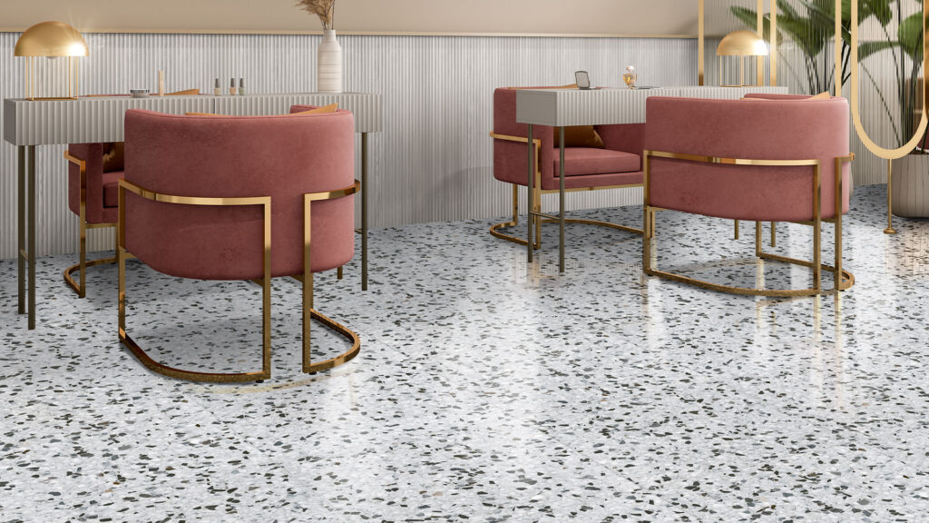 PORCELANATO TERRAZO GAUDI ULTRABRILLO